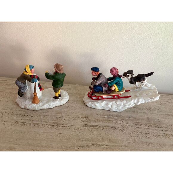 Lot of 2 VTG Lemax Figurines - Picture 3 of 6